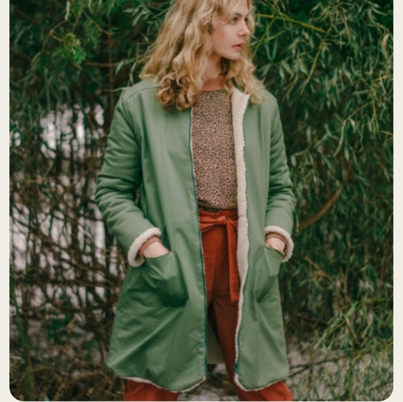 Loup Reversible Phoebe coat size S - Picture 4 of 14